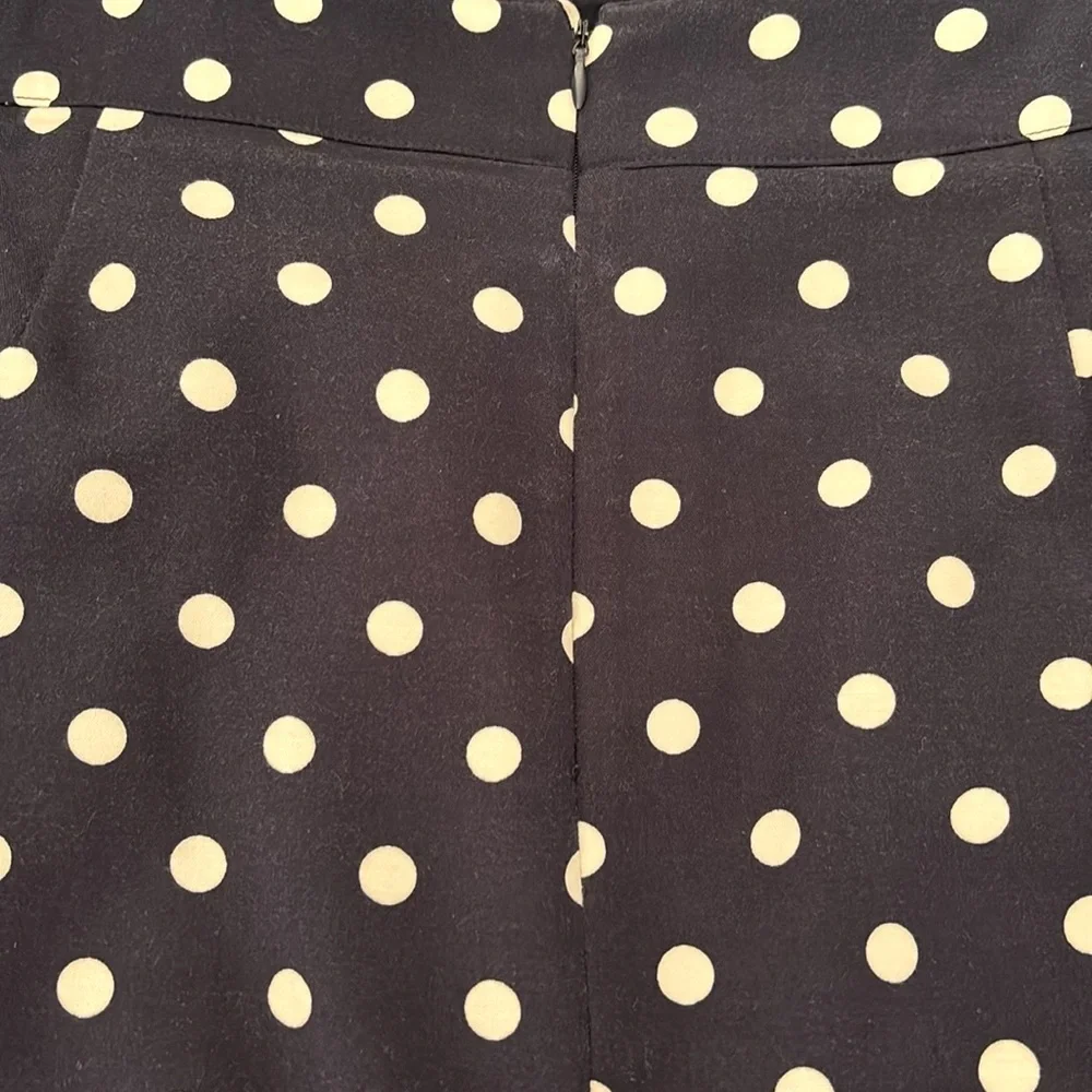 Merona navy and white polka dot skirt - Picture 5 of 6